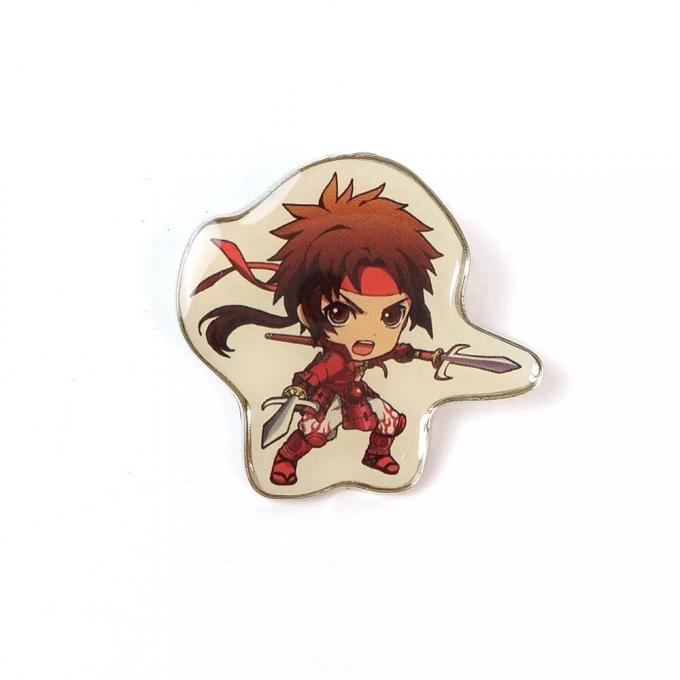 金属の輝き 雪flower pin badge カスタム 亜鉛合金 / 鉄 / 青銅 最低量なし 0