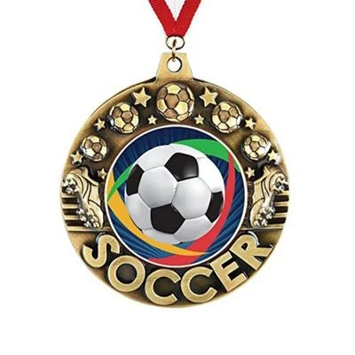 購入 大規模な購入のための個人製の彫刻ストックサッカーの賞メダル オンライン製造