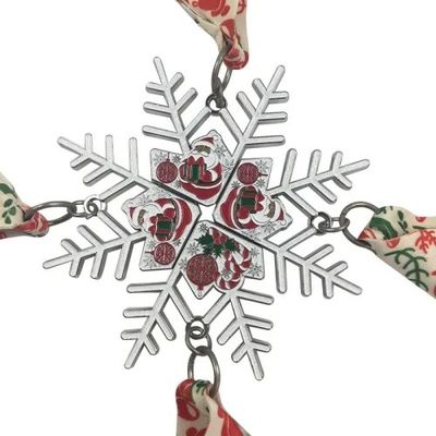 購入 雪の形 マグネティックコンビネッドシリーズ クリスマスサンタメダル オンライン製造