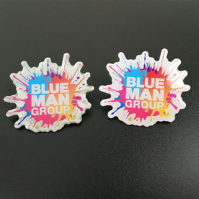 購入 ブルーマン・グループ カラー・スプラッシュ・ラペル・ピン ファン・コレクター・オブ・アイコン・パフォーマンス・グループ オンライン製造