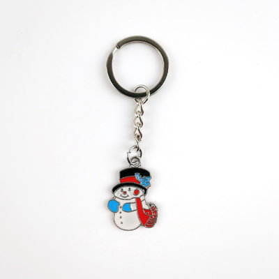 購入 クリスマステーマのソフトエナメルキーチェーン 休日のための祝日用品 オンライン製造