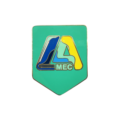 購入 Shiny Gold Imitation Hard Enamel Badge – A Luxurious Symbol of Achievement オンライン製造