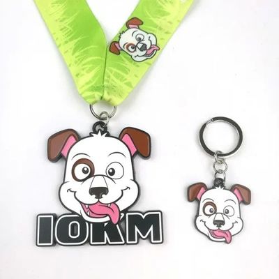 犬大会 10kmランニングレース 漫画 個人メダル 亜鉛合金 高耐久性